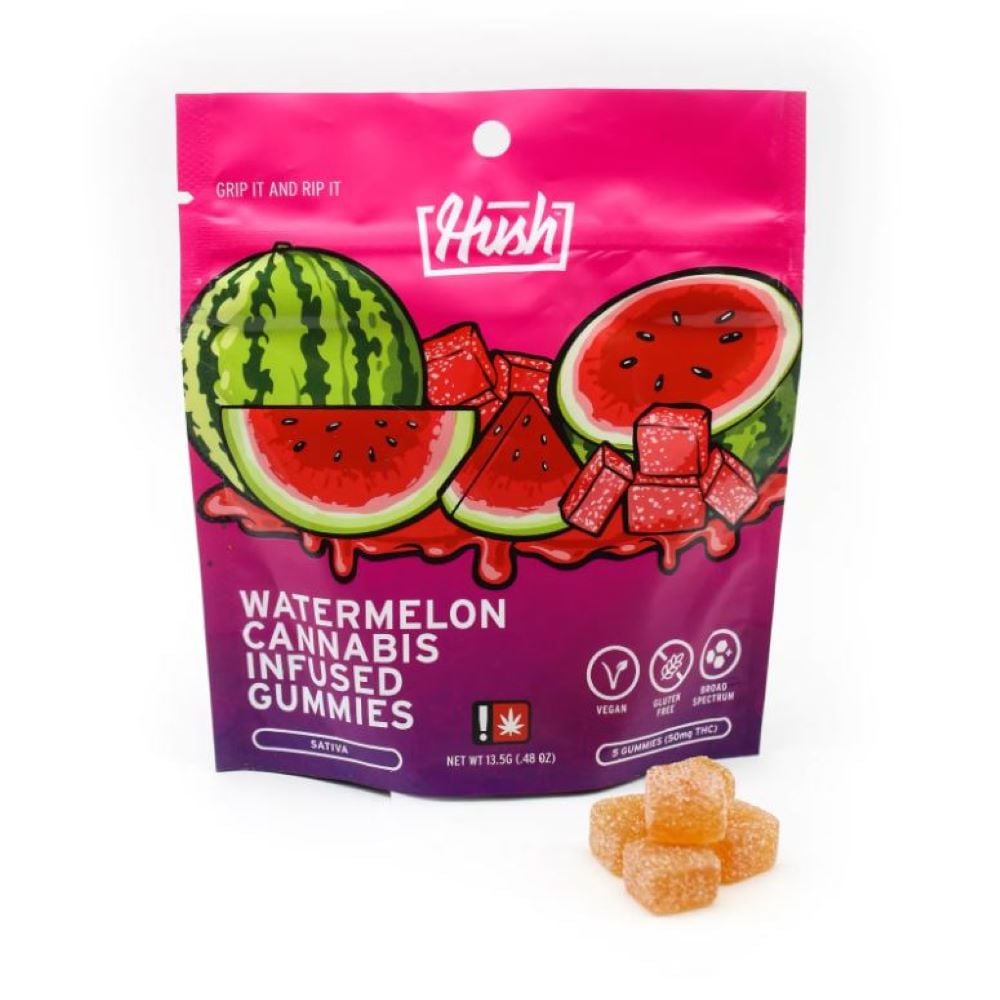 Watermelon - Sativa (100mg) by Hush