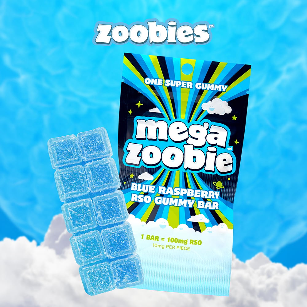 Blue Raspberry [1pk] (100mg) by Zoobies