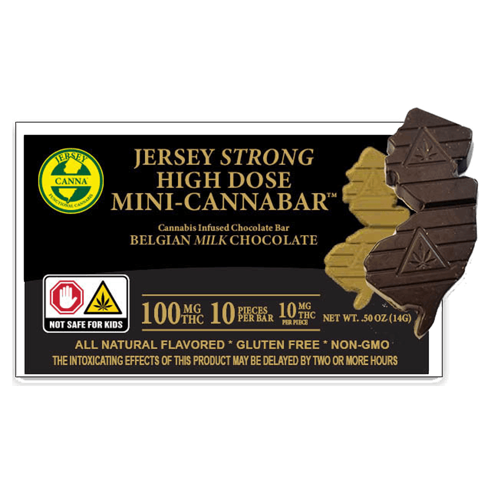 Jersey Strong High Dose Mini-Cannabar™ by Jersey Canna