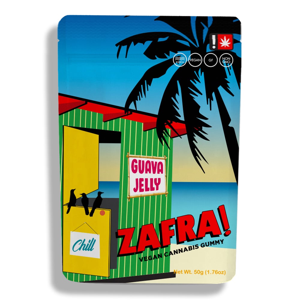 Guava Jelly Zafra! [10pk] (100mg) by Zafra