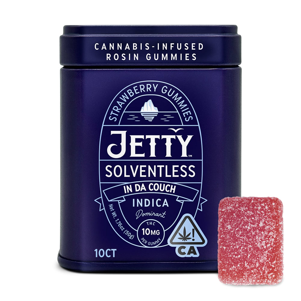In Da Couch - Strawberry [10pk] (100mg) by Jetty Extracts