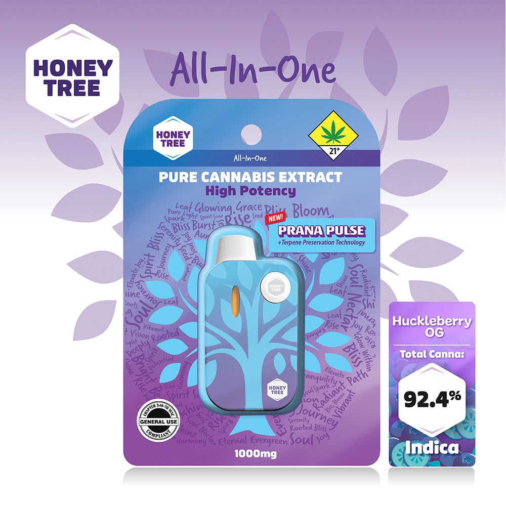 Huckleberry OG [1000mg] by Honey Tree