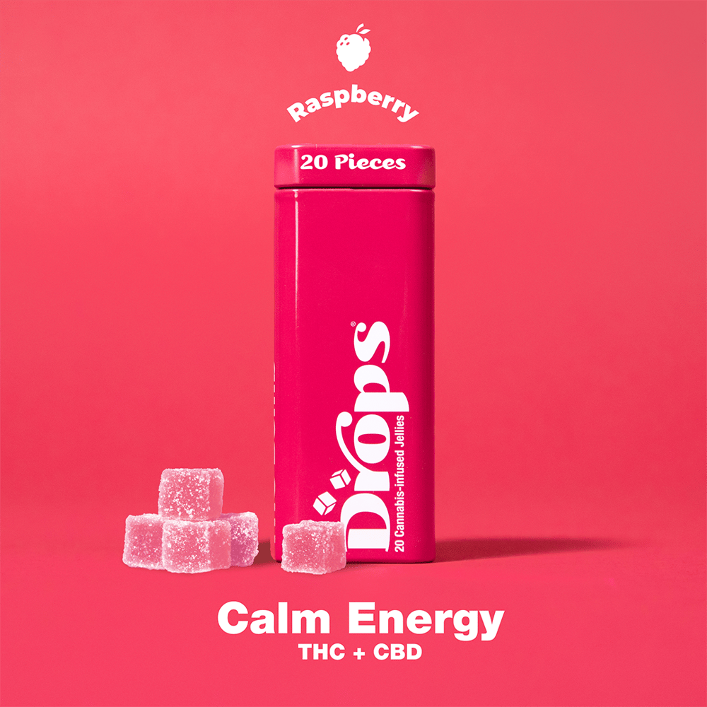 Raspberry 20-Piece [Calm Energy] (2:1) by Drops