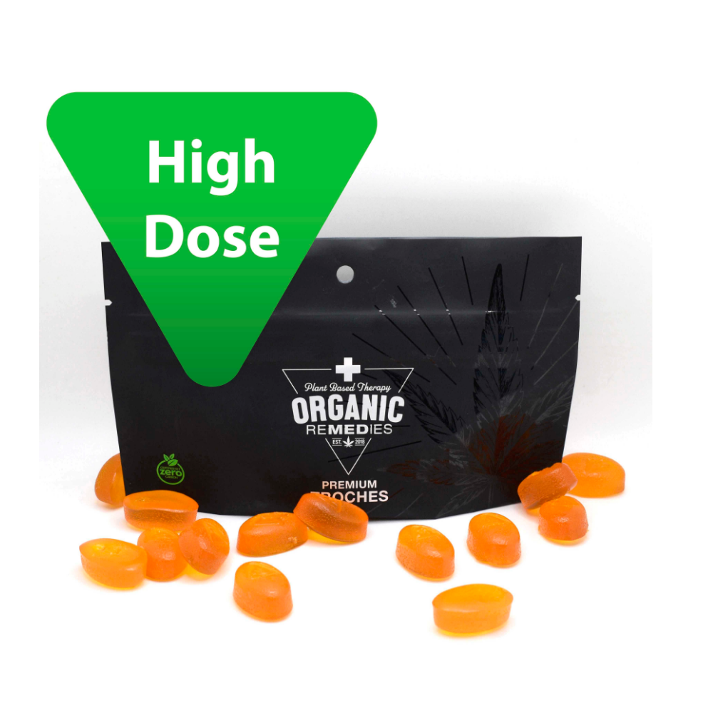100mg THC Strawberry Banana [15pk] (100mg each/1500mg total) by Organic Remedies