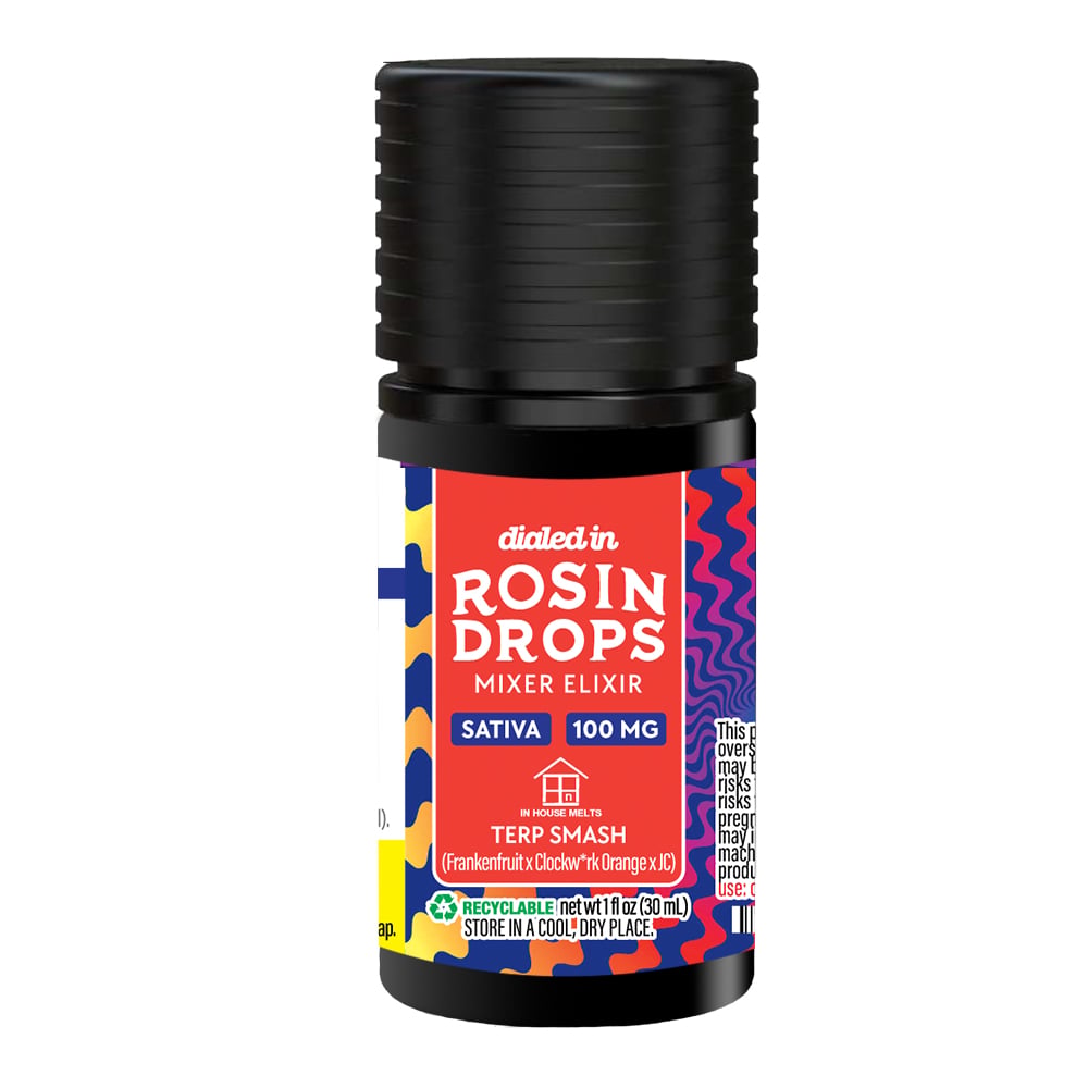 100mg - Terp Smash - Rosin Drops by Dialed In Gummies