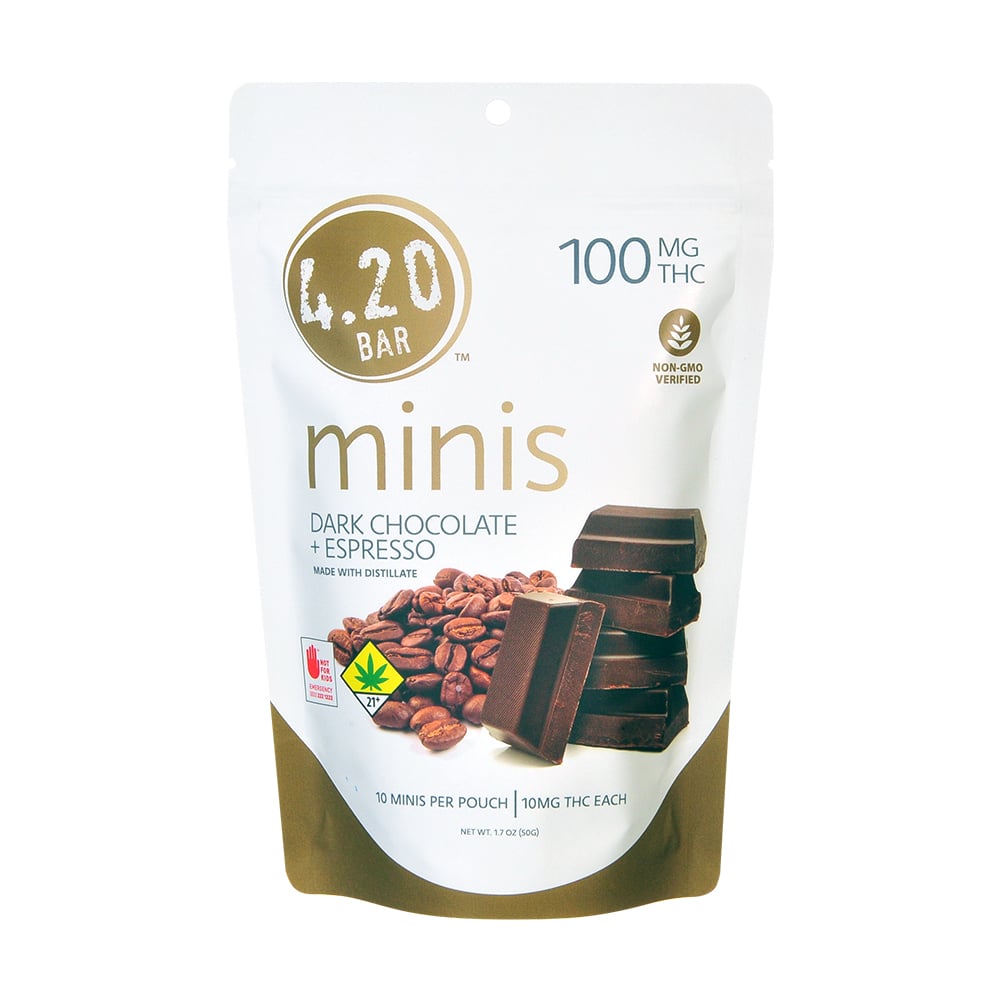 Dark Chocolate + Espresso [10pk] (100mg) by 4.20 Bar
