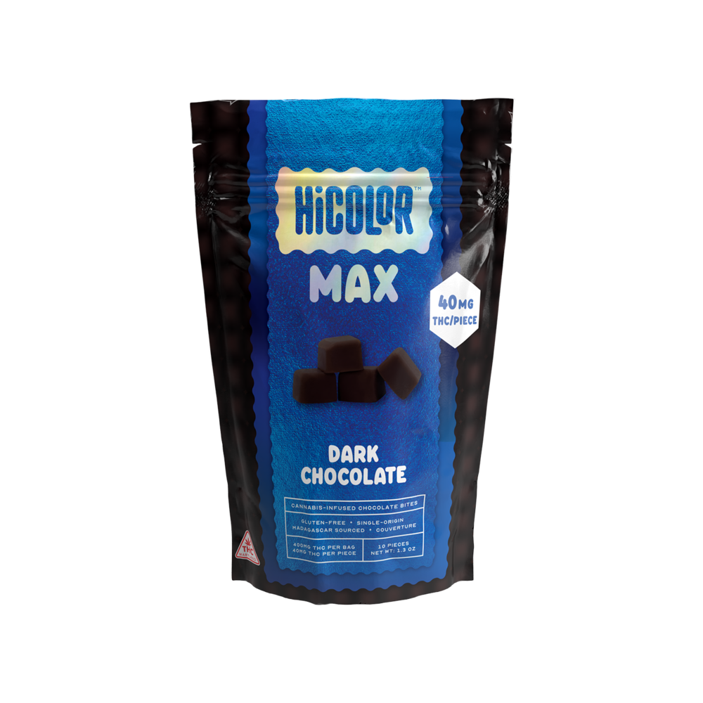 Dark Chocolate MAX [10pk] (400mg) by HiCOLOR