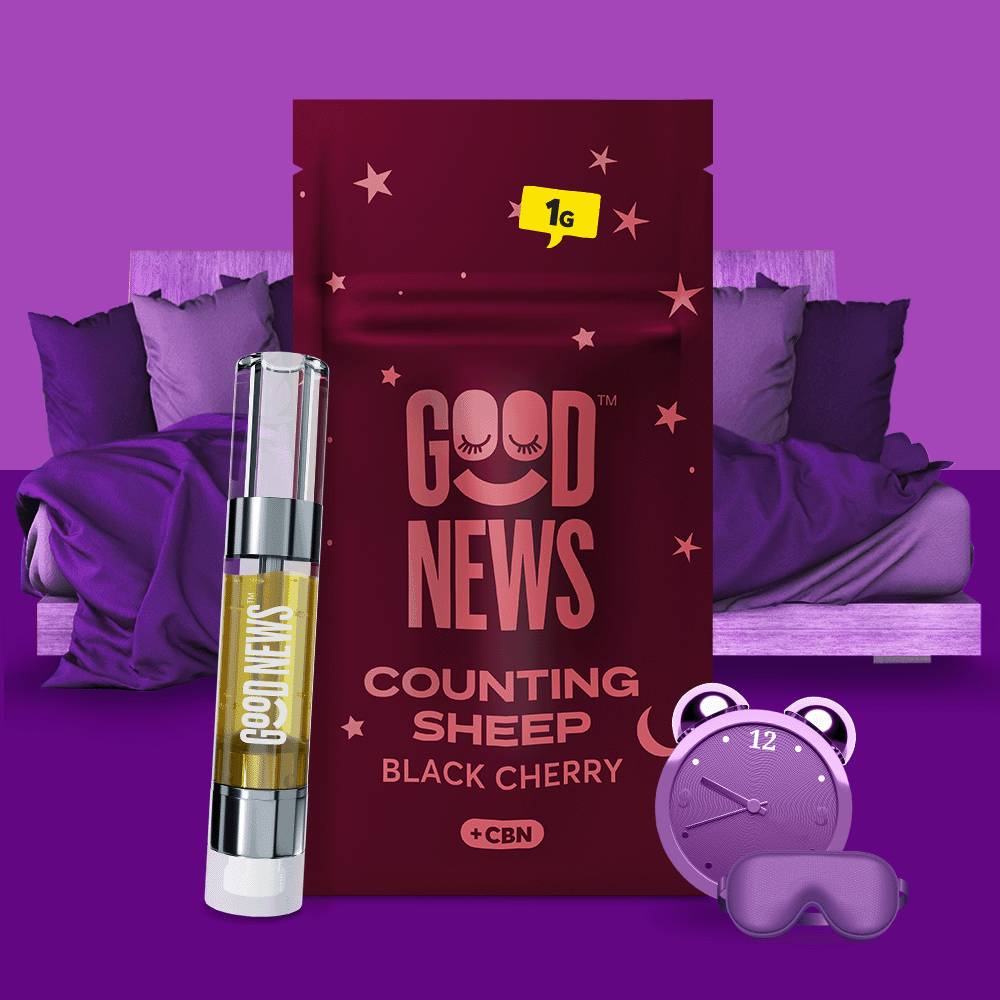 COUNTING SHEEP: Black Cherry 1:4 Cartridge by Good News™