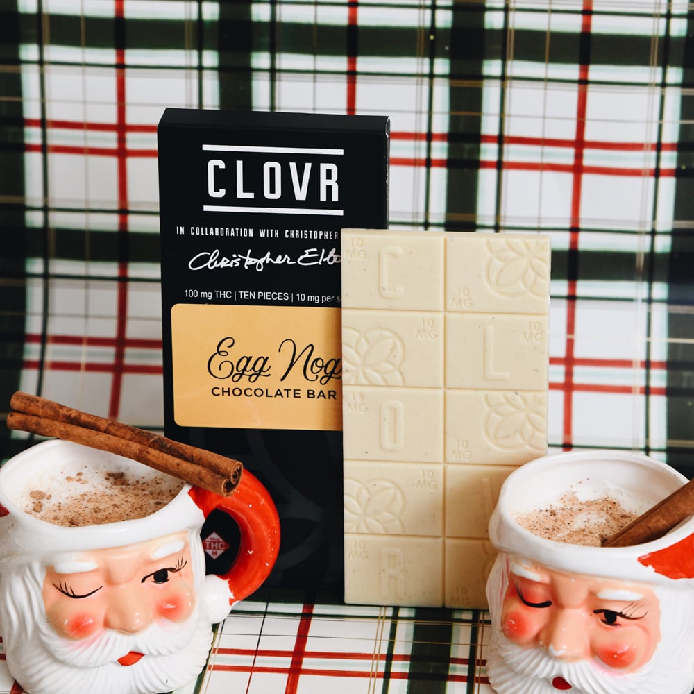 Egg Nog Chocolate [10pk] (100mg) by Clovr