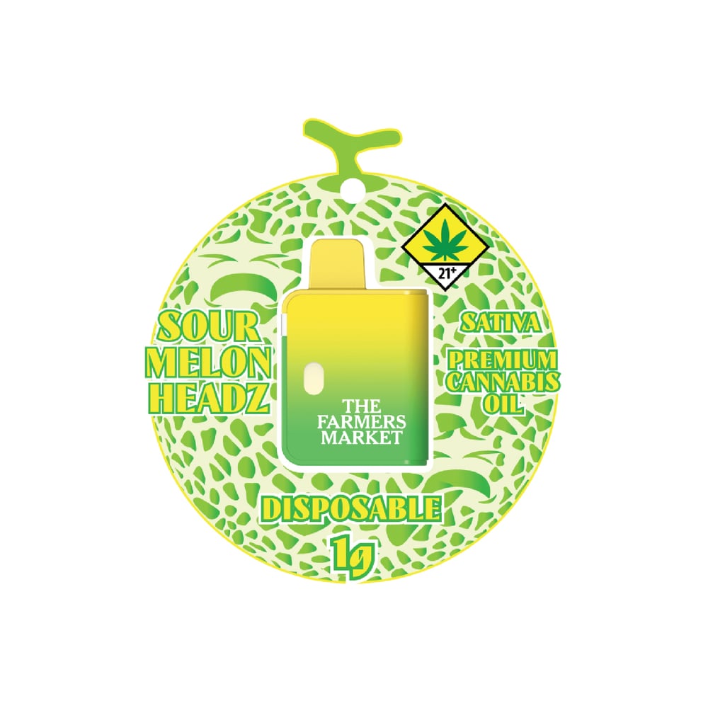 Sour Melon Headz by Farmer's Market