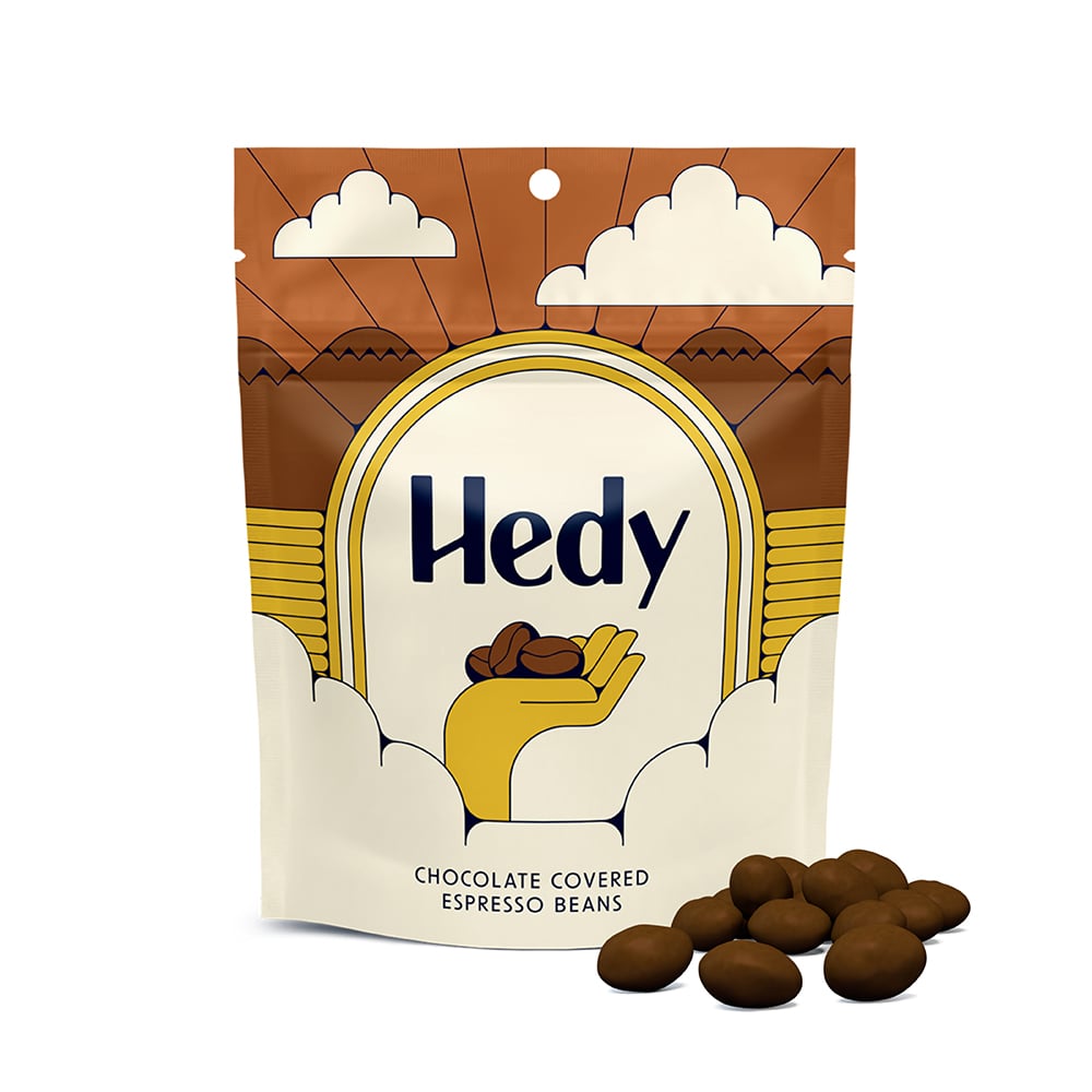 Boosted Chocolate Covered Espresso Beans [5pk] (50mg) by Hedy