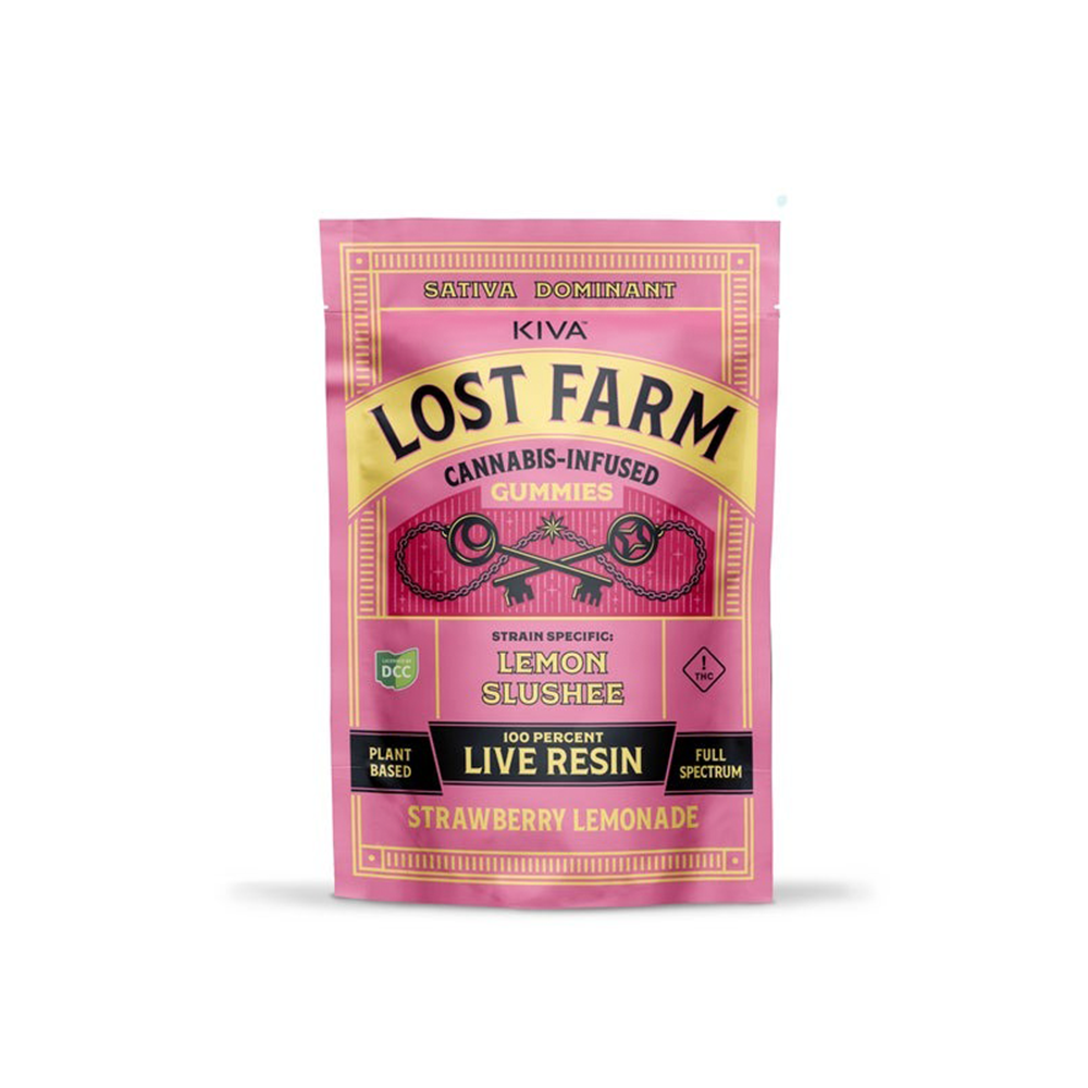 Strawberry Lemonade x Lemon Slushee [10pk] (100mg) by Lost Farm