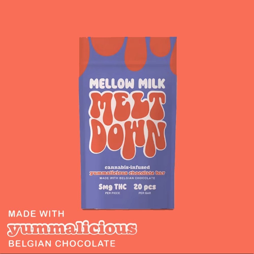 Mellow Milk Chocolate (100mg) by Meltdown