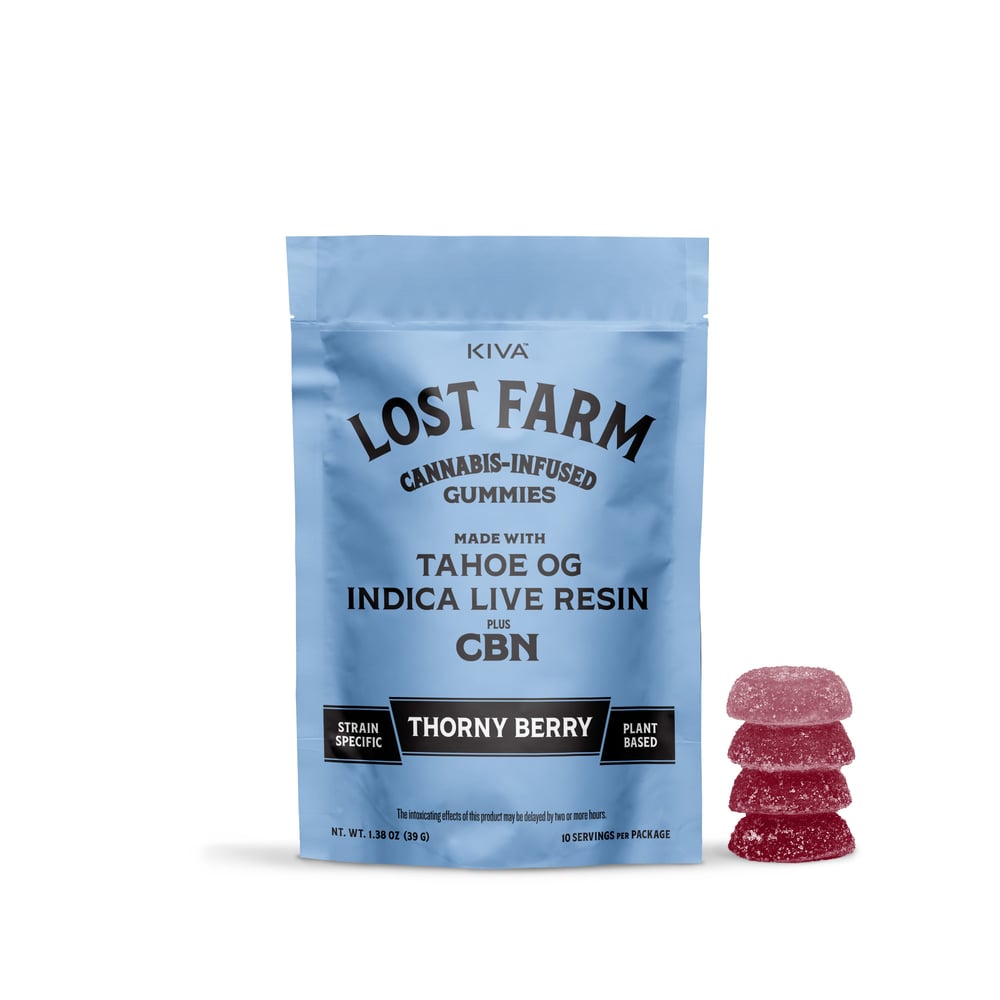 10:10 Thorny Berry x Tahoe OG [10pk] (100mg THC/100mg CBN) by Lost Farm