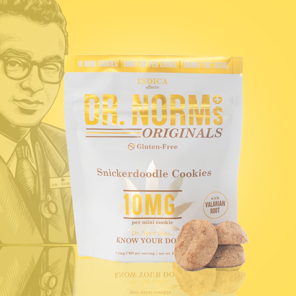 Gluten Free Snickerdoodle [10pk] (100mg) by Dr. Norm's in United States