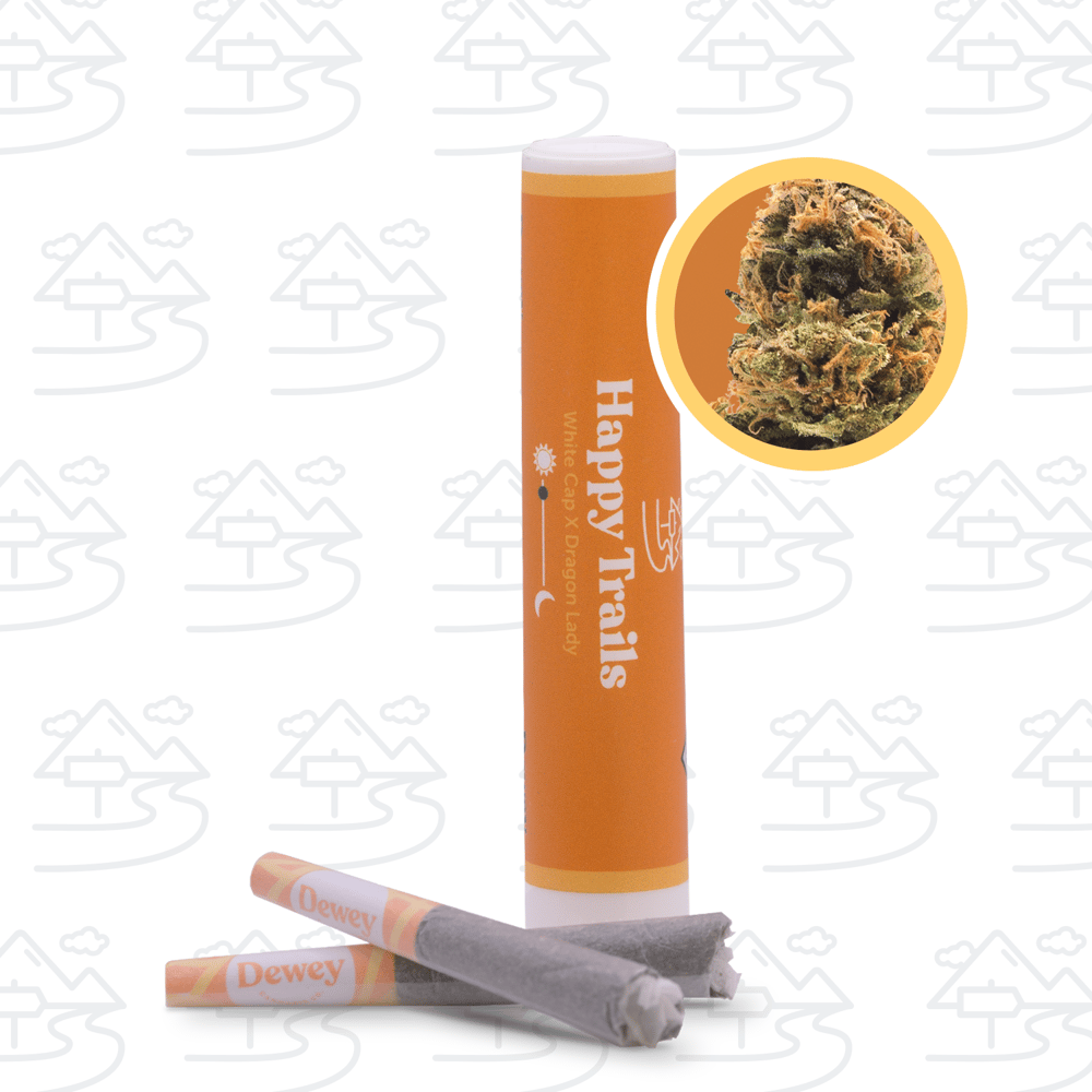 Happy Trails - [2 x 0.5g] by Dewey Cannabis Co.