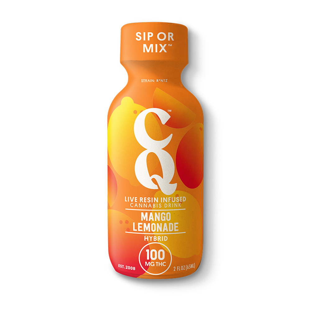 Mango Lemonade w/ R*NTZ Live Resin [2oz] (100mg THC) by CQ/Cannabis Quencher
