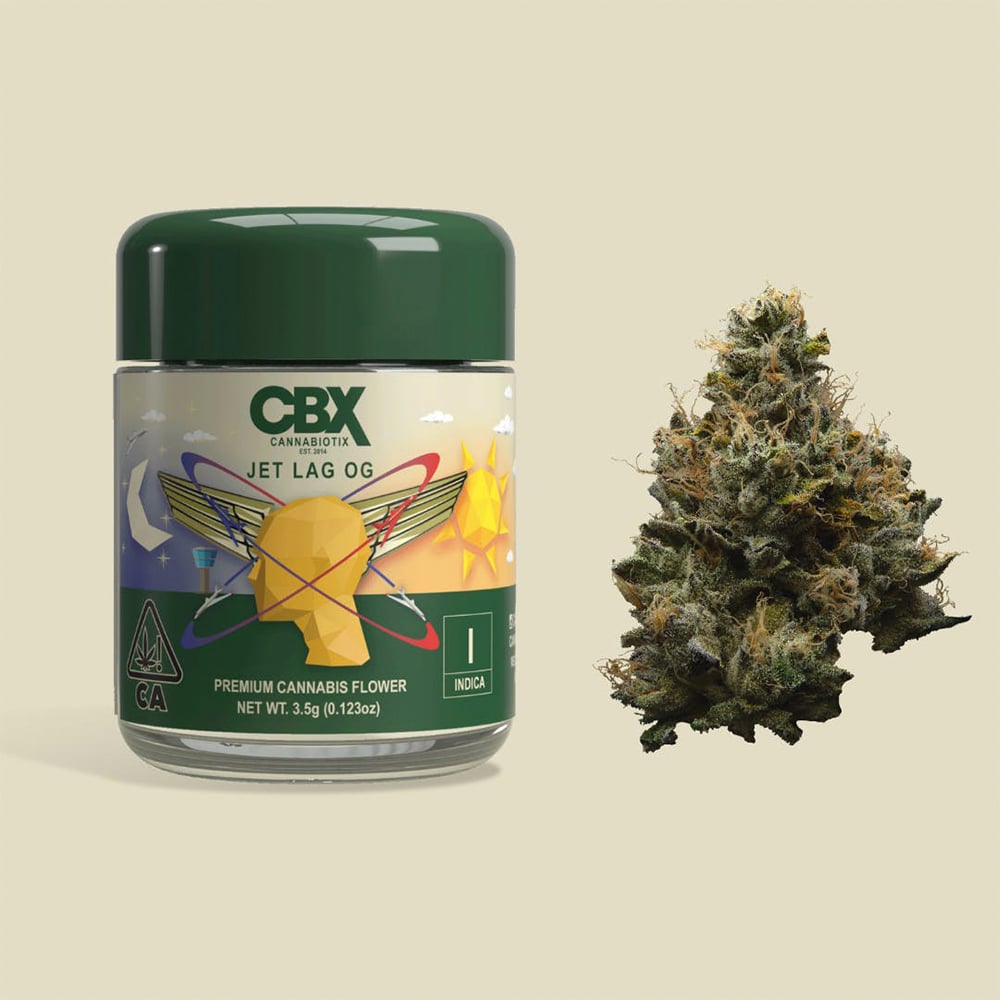 Jet Lag OG | CBX Cannabiotix | Cannabis Strain - Purple Lotus