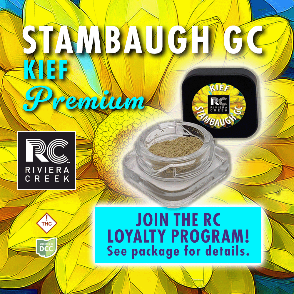 Stambaugh GC Kief (1g) by Riviera Creek