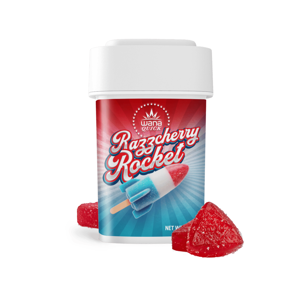Razzcherry Rocket - Sativa [10pk] (100mg) by Wana
