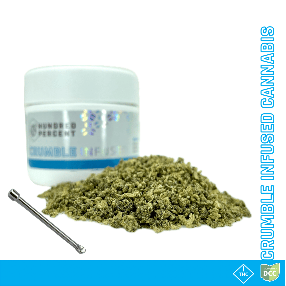 Axilla Breath Crumble Infused Wedding Cake [3.8g] by Hundred Percent Labs