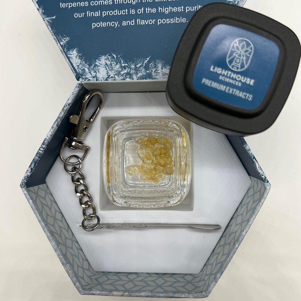 (Live Resin) Wonka Bars Cryo HTFSE Diamonds [.84g] by Lighthouse Sciences