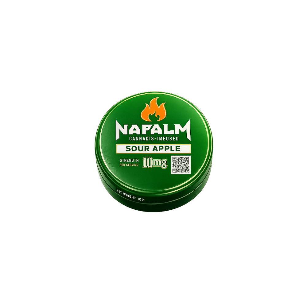 Sour Green Apple [10pk] (100mg) by Napalm