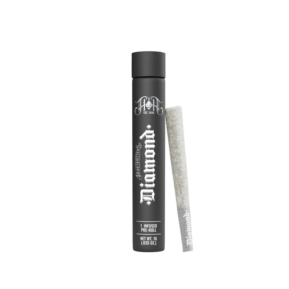 God's Gift | Indica - Diamond THCA-Infused Pre-Roll - 1G Joint by Heavy Hitters