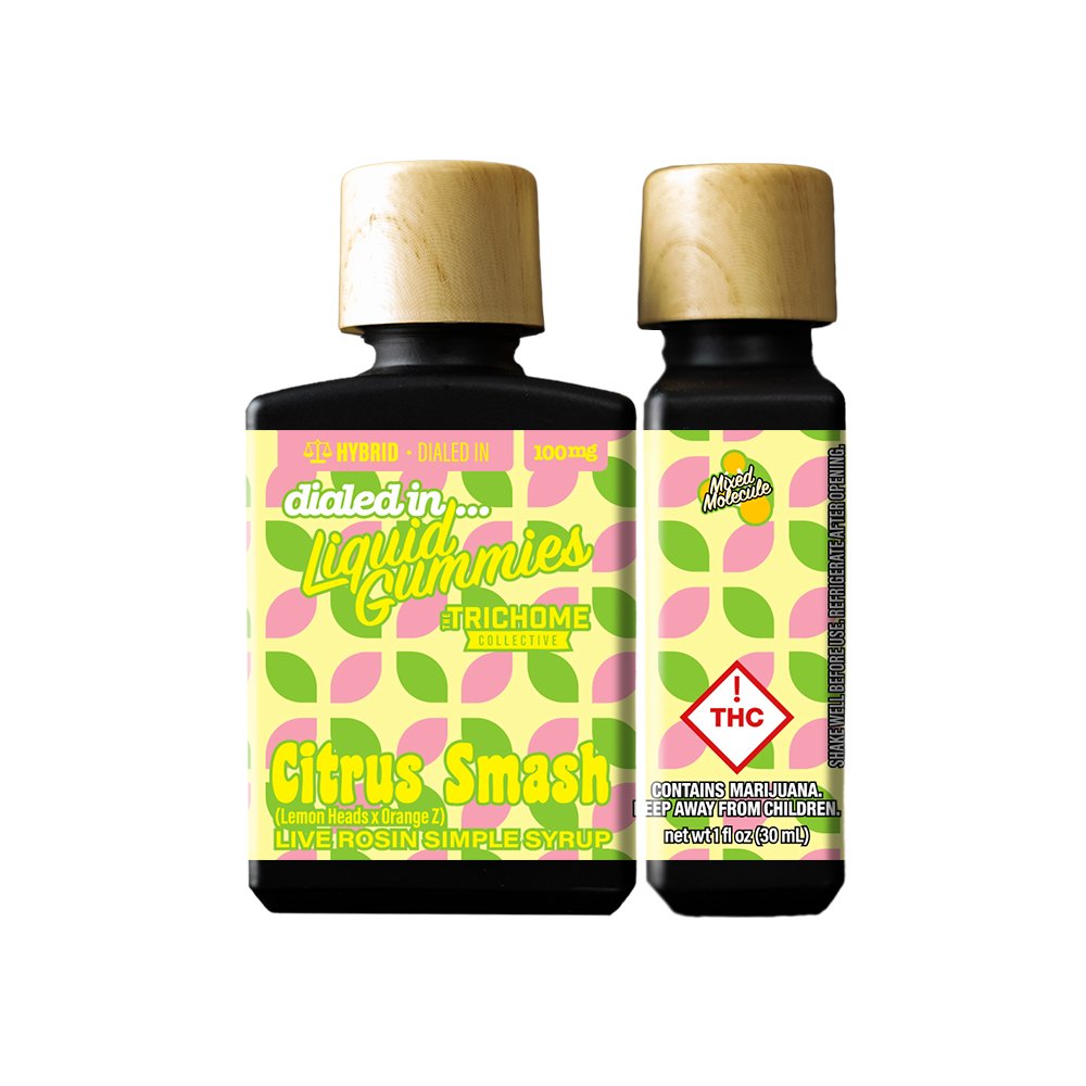 100mg - Citrus Smash  - Rosin Drops by Dialed In Gummies