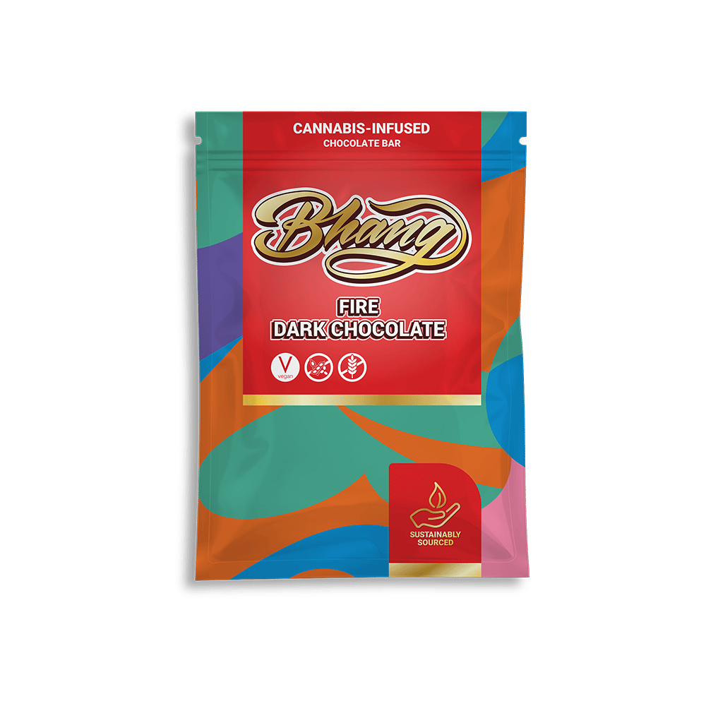 Fire Vegan Dark Chocolate [4pk] by Bhang