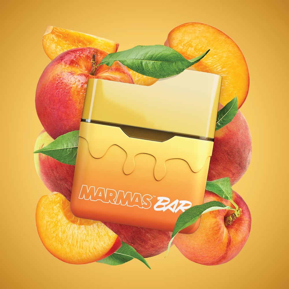 Peach Ringz [1000mg] by Marmas
