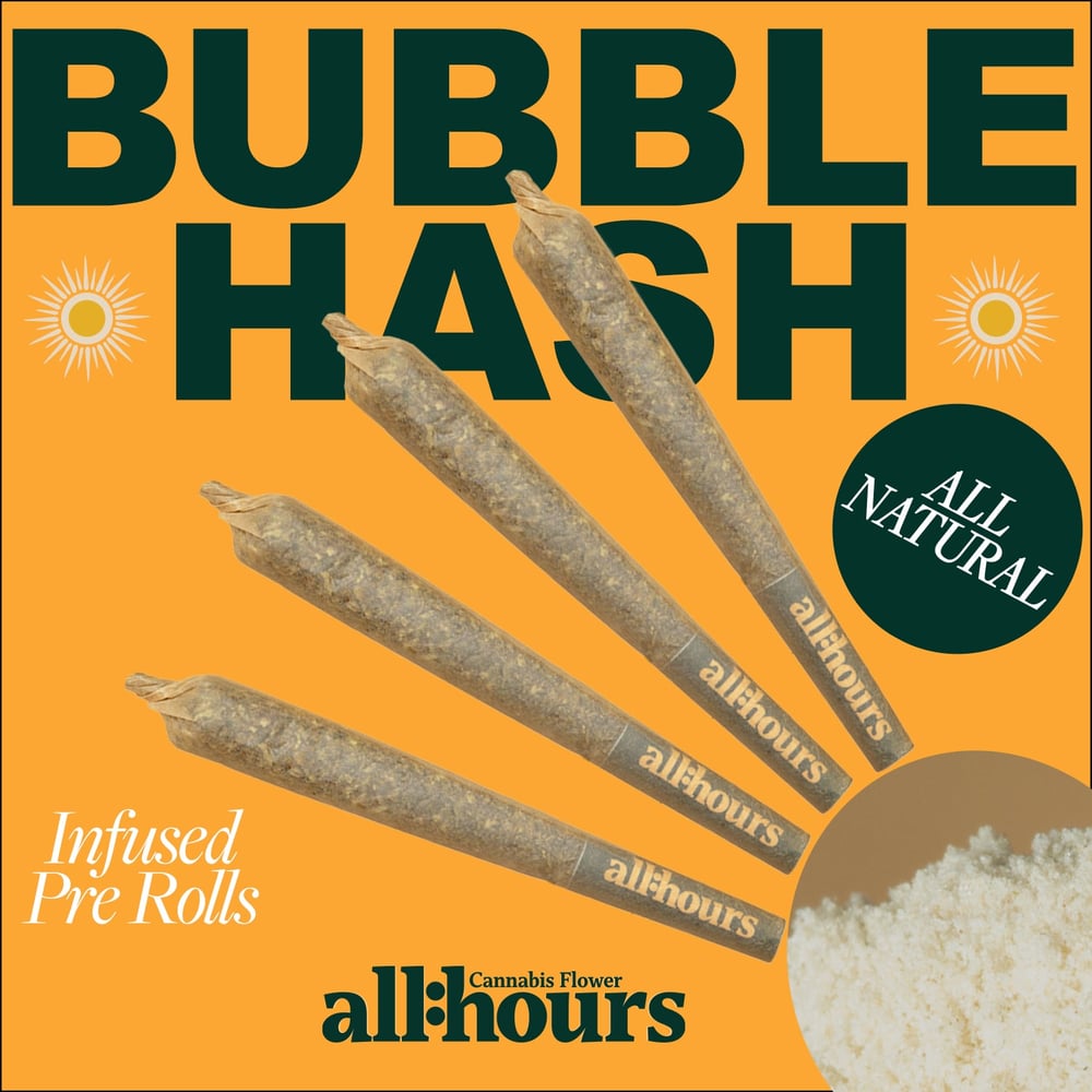 all:hours Nimbus Snacks Bubble Hash Infused Shorties 41441 by all:hours