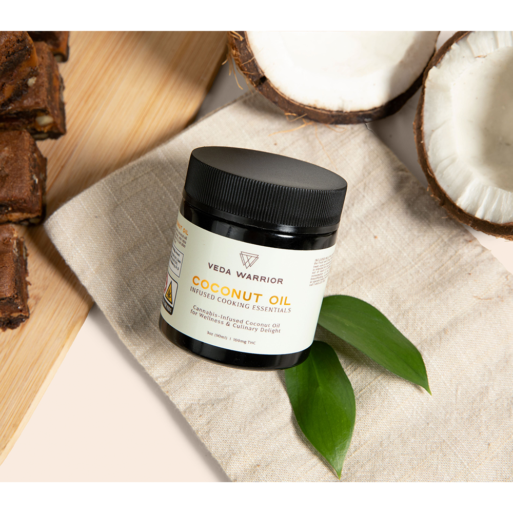 Coconut Oil [3oz] (100mg) by Veda Warrior