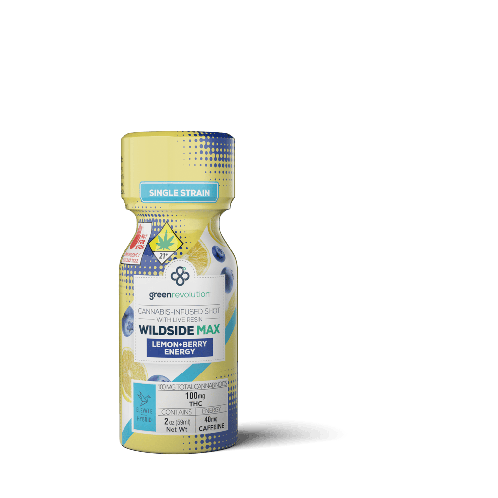 1:1 Lemon + Berry Energy (5mg CBD/5mg THC) by Green Revolution