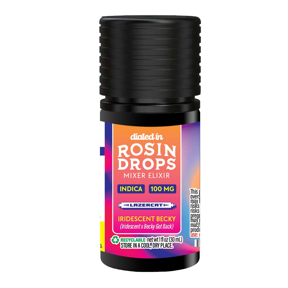 100mg - Iridescent Becky - Rosin Drops by Dialed In Gummies