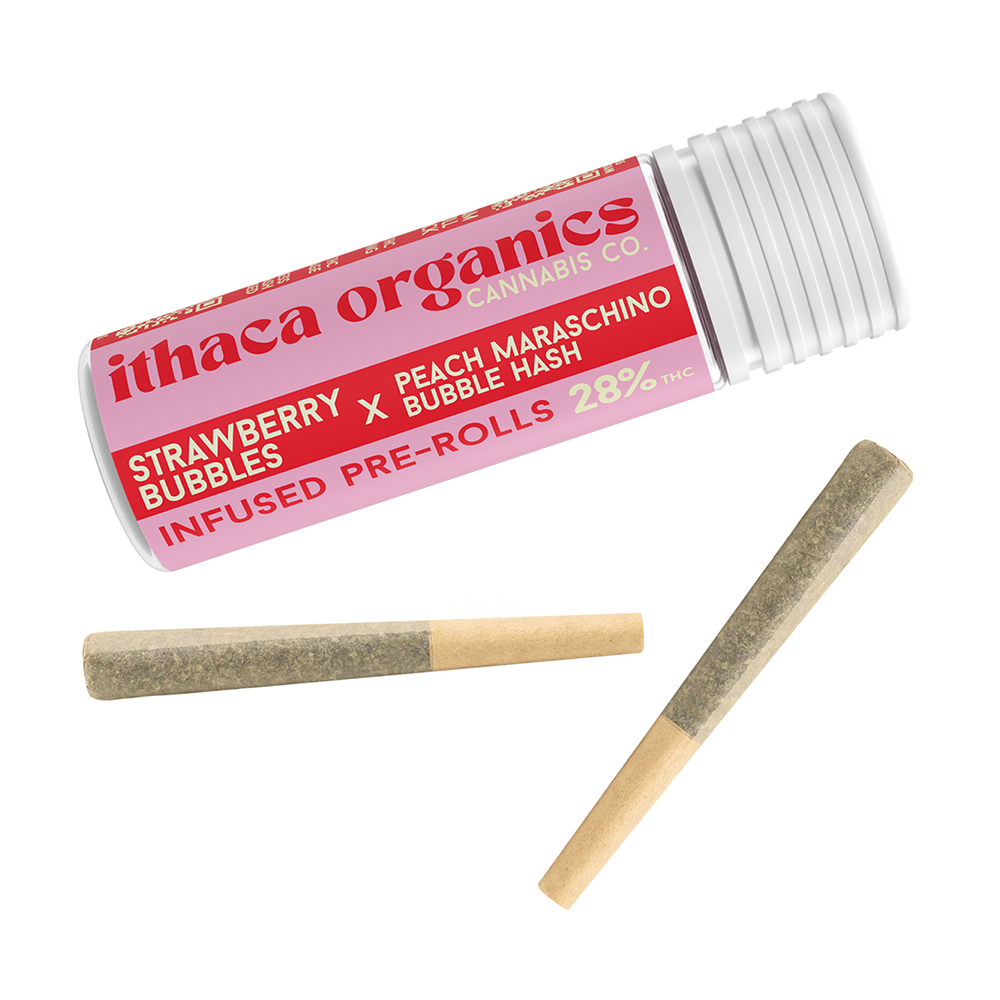 Strawberry Bubbles x Peach Maraschino [.75g] by Ithaca Organics