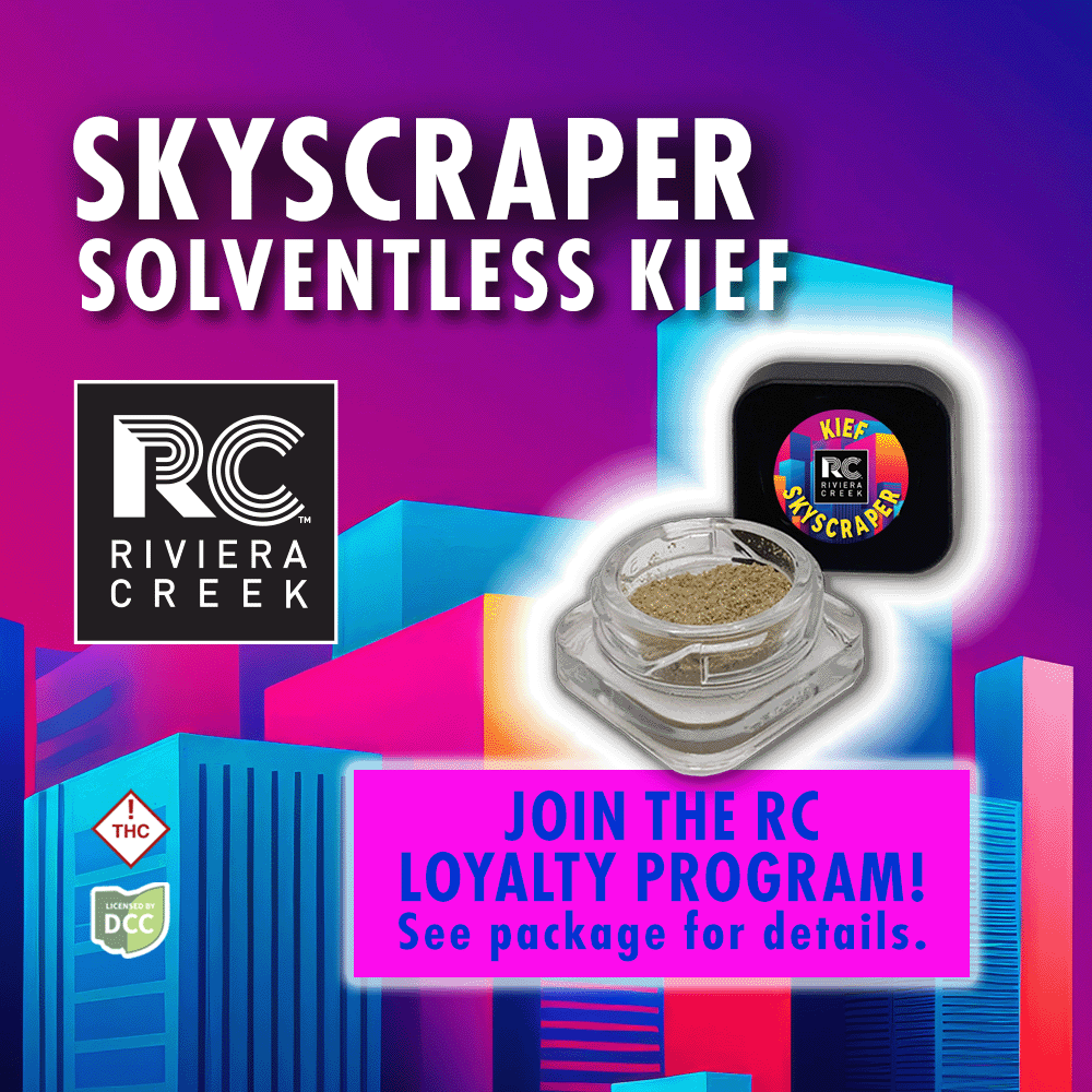 Skyscraper Kief (1g) by Riviera Creek