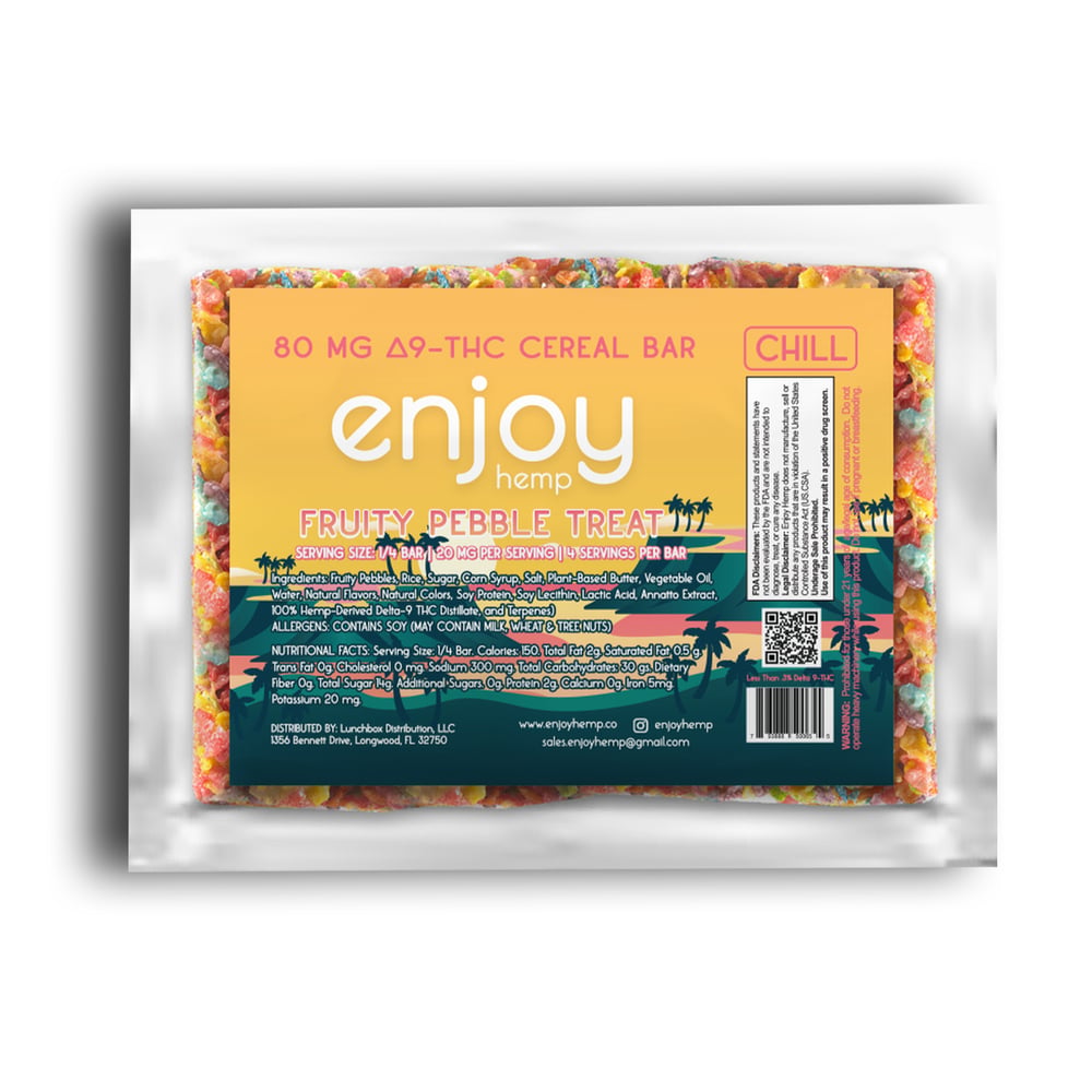 D9 Chill Fruity P's (80mg) by Enjoy Hemp
