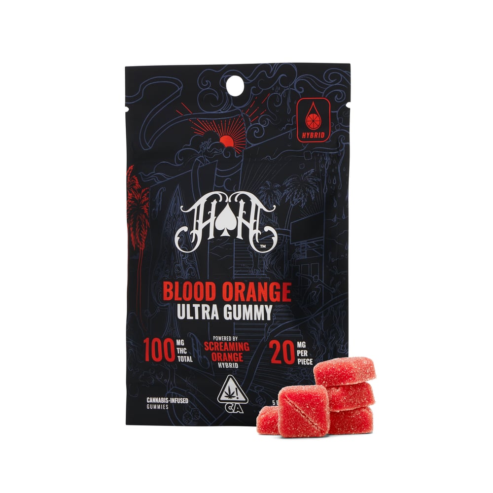 Blood Orange | Hybrid - Ultra Pure Gummies - 100mg THC by Heavy Hitters