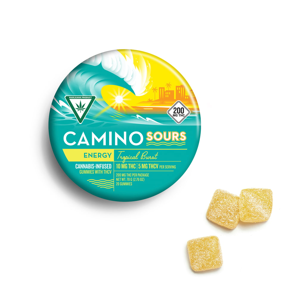 2:1 'Energy' Tropical Burst [20pk] (200mg THC/100mg THCV) by Camino