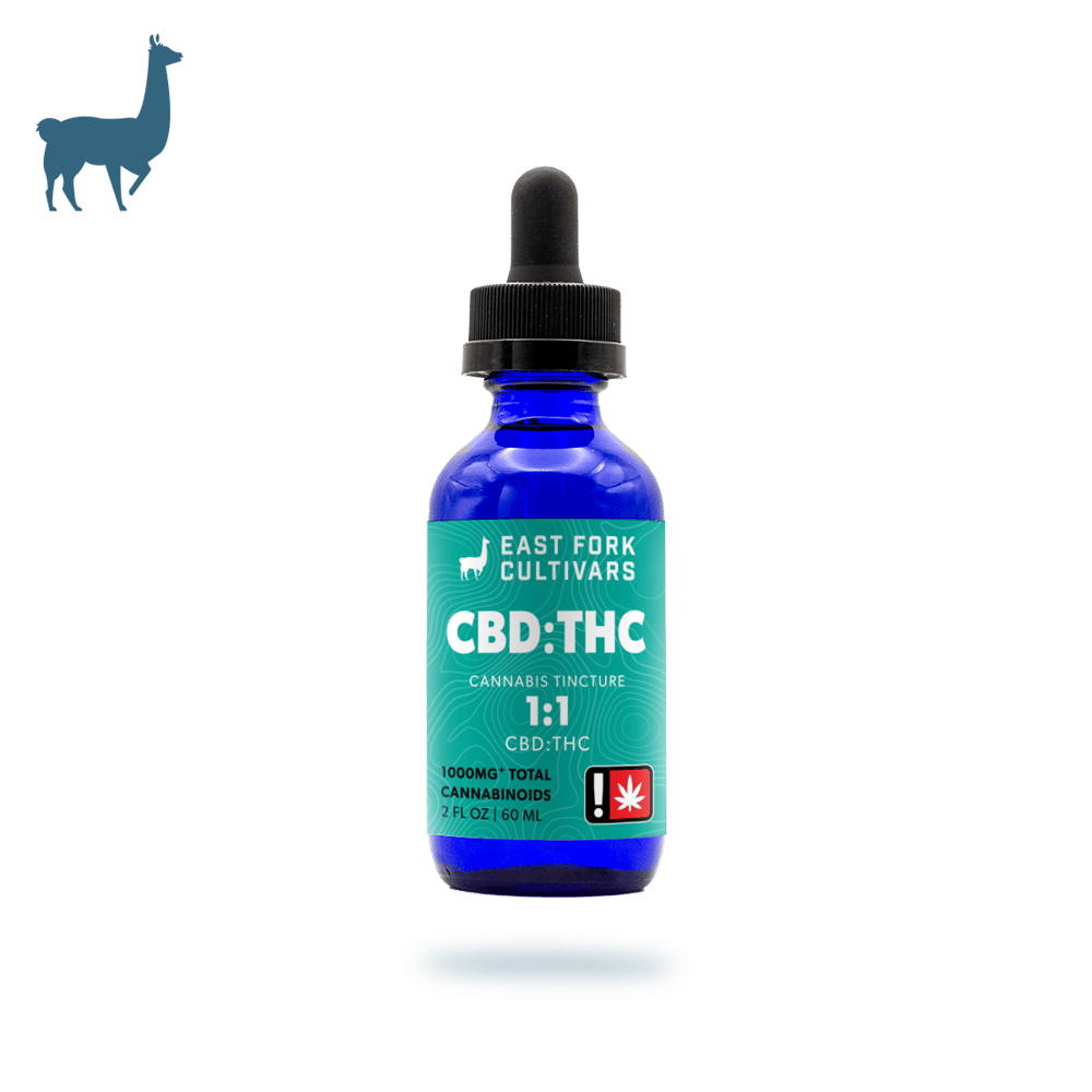1:1 THC:CBD ACDC Purple Trainwreck [2oz] (500mg CBD/500mg THC) by East Fork Cultivars