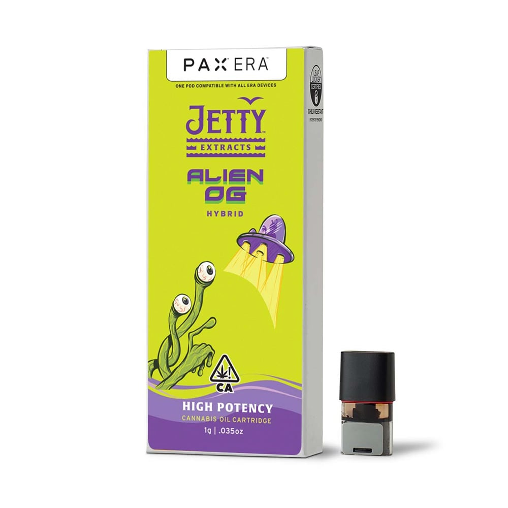 Alien OG High THC PAX Era Pod by Jetty Extracts