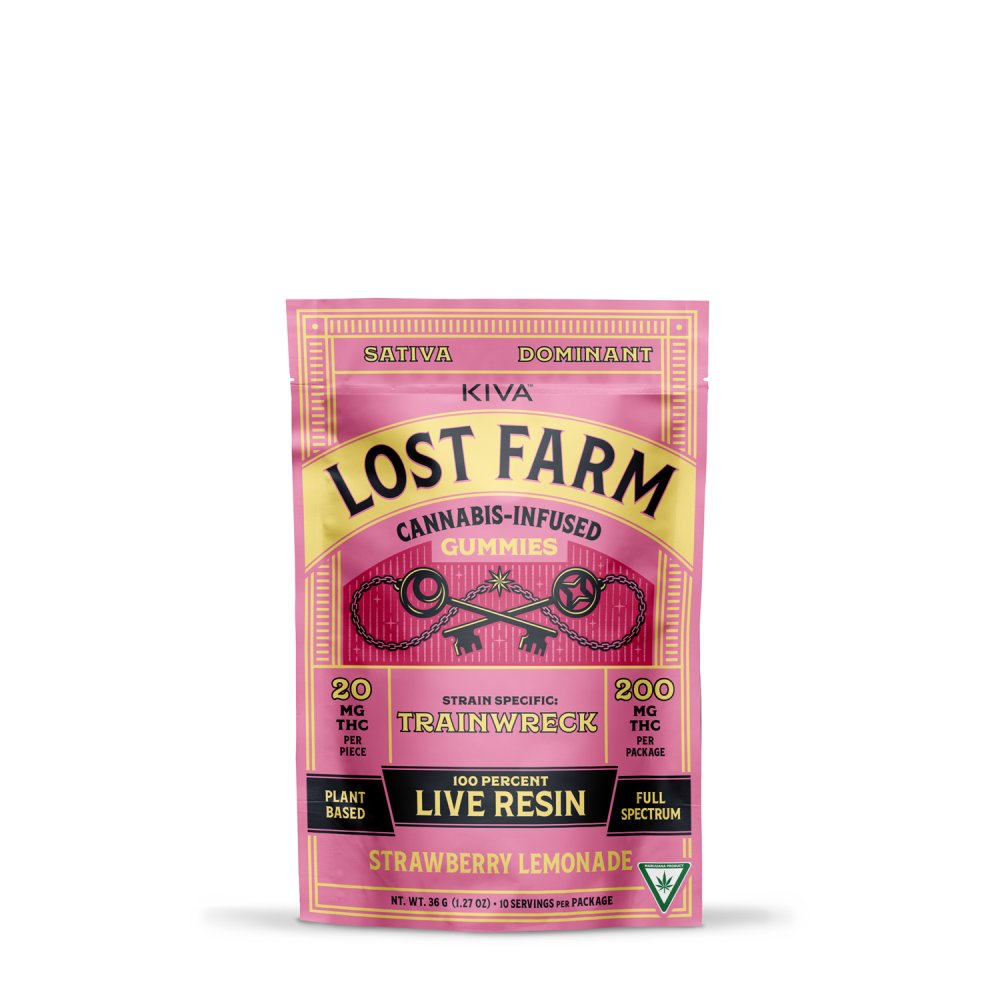 Strawberry Lemonade x Trainwreck [10pk] (200mg) by Lost Farm