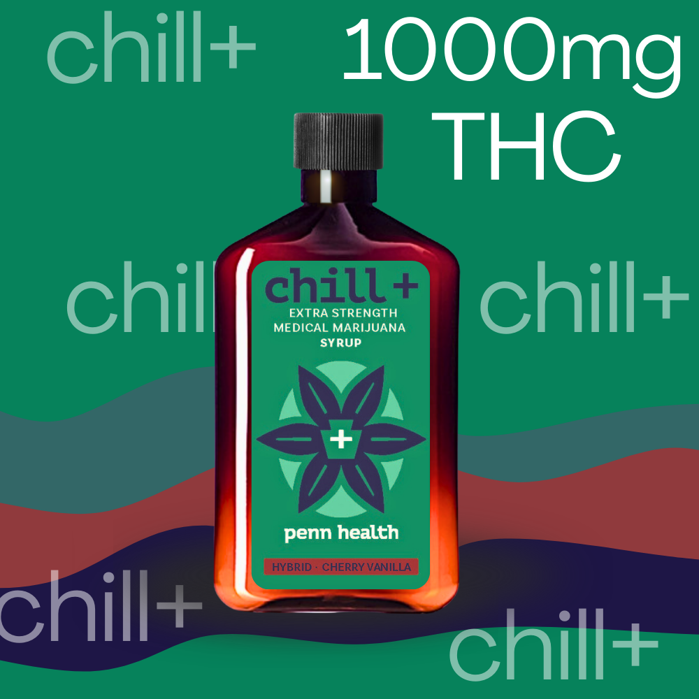 Chill Plus - Cherry Vanilla [250ml] [1000mg] by Penn Health