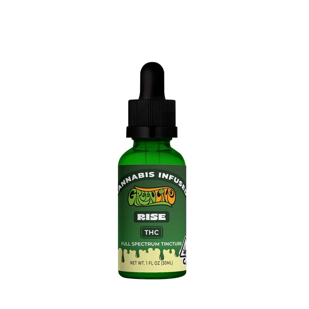 1000 MG THC Tincture Full Spectrum - MCT Oil with RSO Cannabis Oil by Greenline