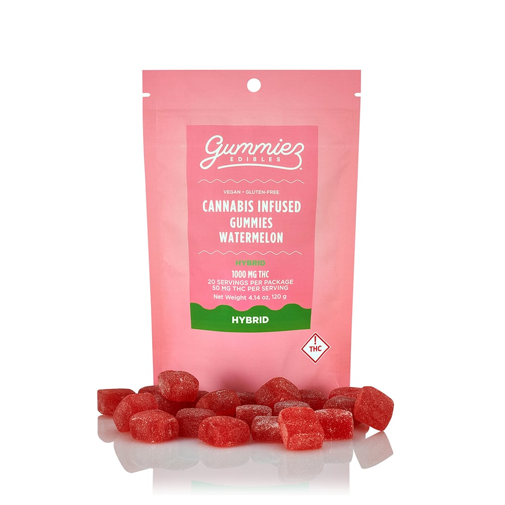 Watermelon - Hybrid [20pk] (1000mg) by Gummiez