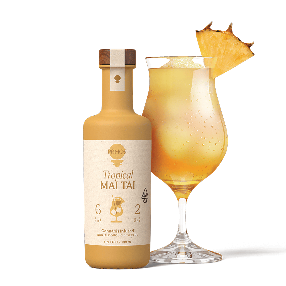 Mai Tai Cocktail (6mg THC/2mg CBD) by Pamos