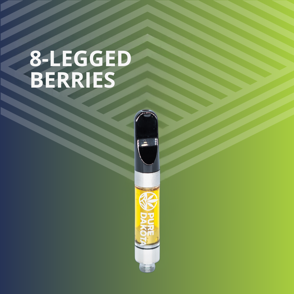 8-Legged Berries Distillate Cartridge by Pure Dakota