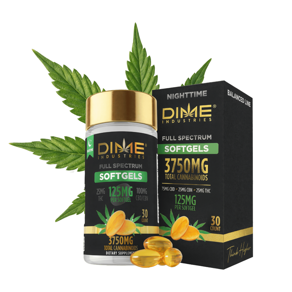 Nighttime [30pk] (2250mg CBD/750mg THC/750mg CBN) by Dime Industries
