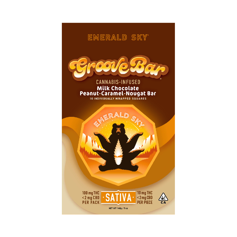 Sativa [10pk] (100mg) by Emerald Sky